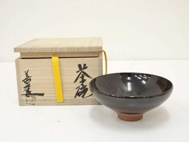 JAPANESE TEA CEREMONY / TEA BOWL CHAWAN / KYO WARE